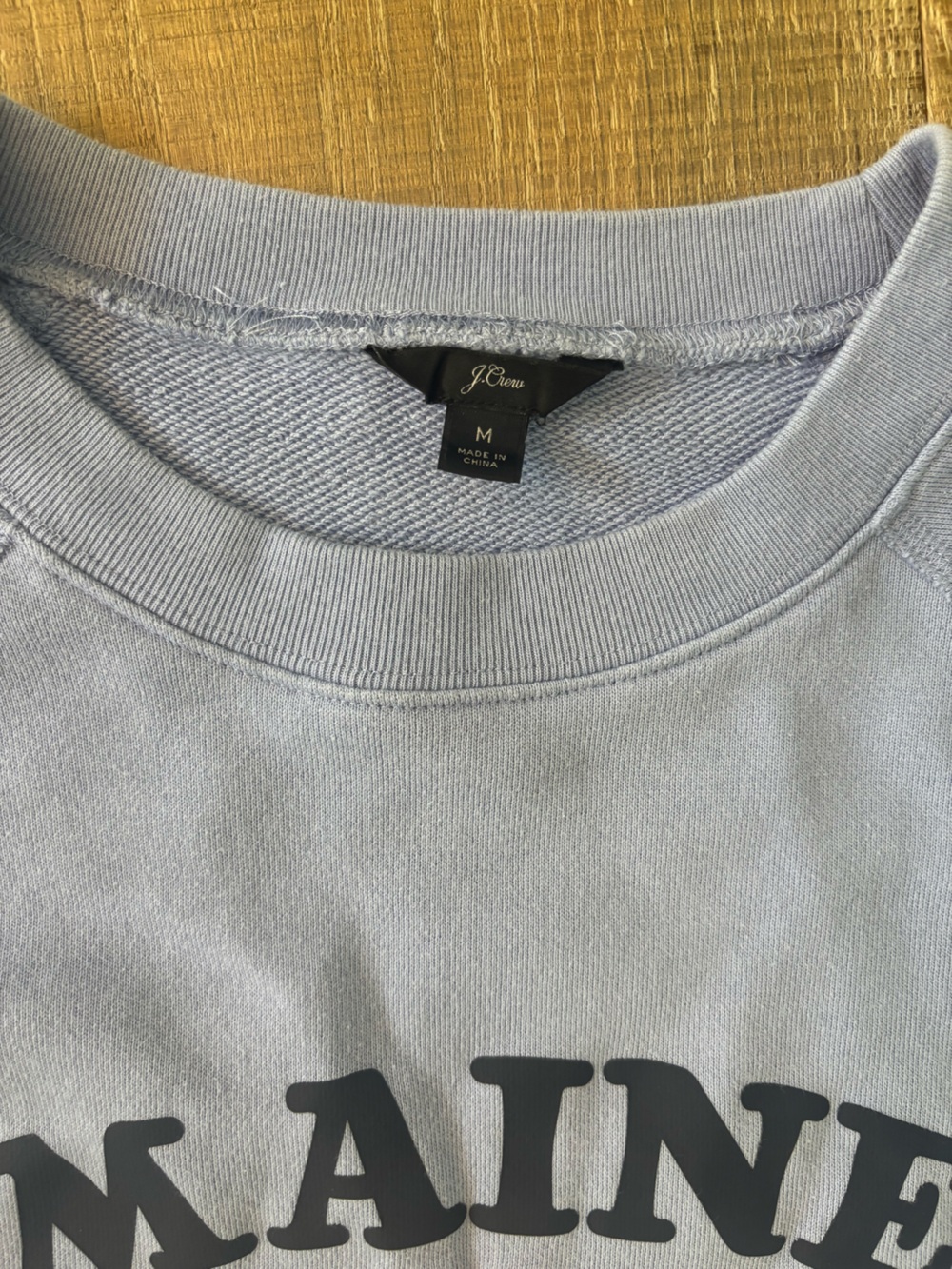 J. Crew Lavender 'Maine Event' Sweatshirt - Picture 2 of 6